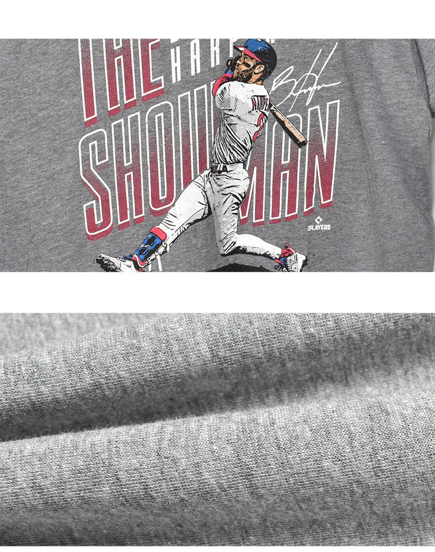 ブライス・ハーパー フィラデルフィア ザ ショーマン WHT 0062-040-28 半袖Tシャツ