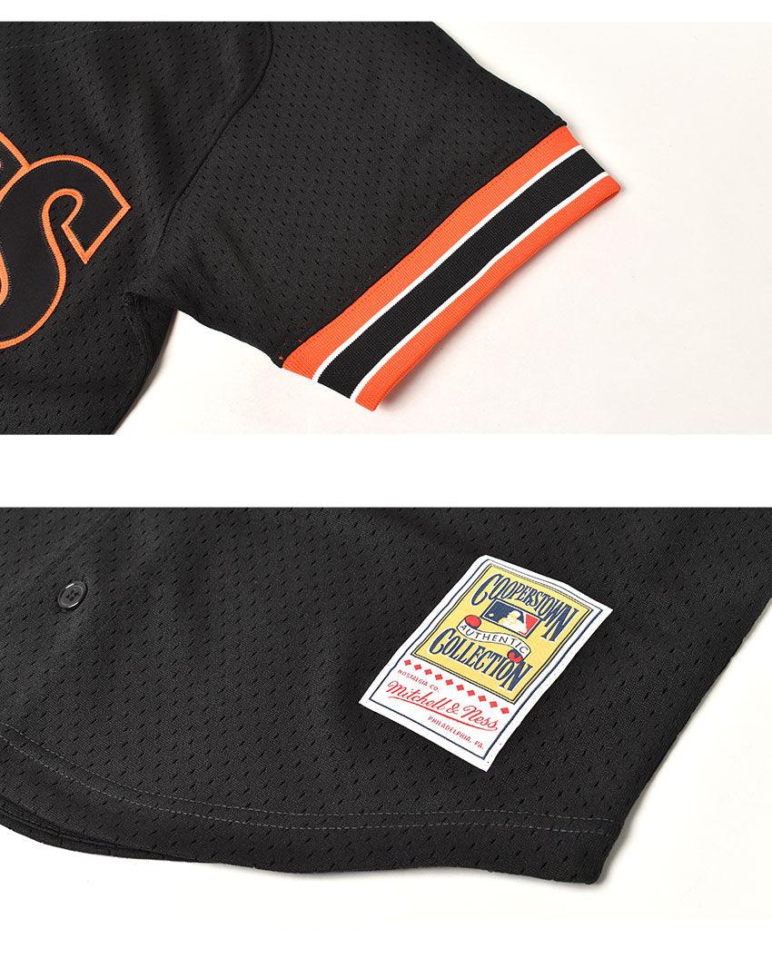 MLB AUTHENTIC WILL CLARK SANFRANCISCO GIANTS JERSEY ABPJ3101-SFG93WCLBLCK ユニフォーム ブラック 黒 オレンジ 1カラー