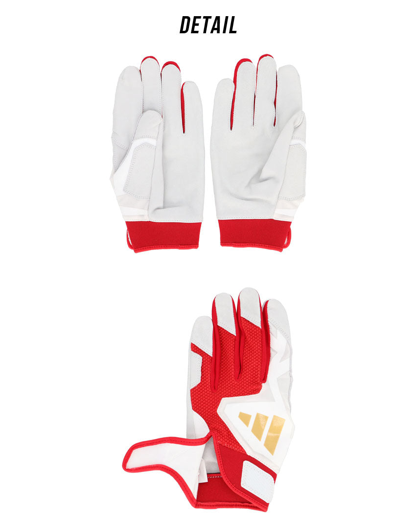 バッティンググラブ MID 両手用 LBG502 バッティンググラブ 2カラー