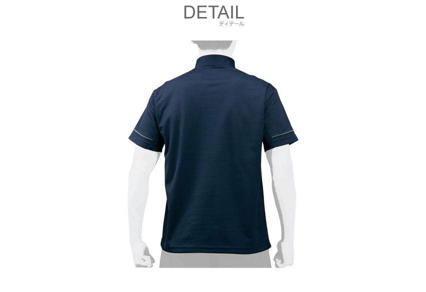 ドライベクターポロシャツ 12JC7H11 半袖ポロシャツ ホワイト 白 ネイビー 紺 2カラー