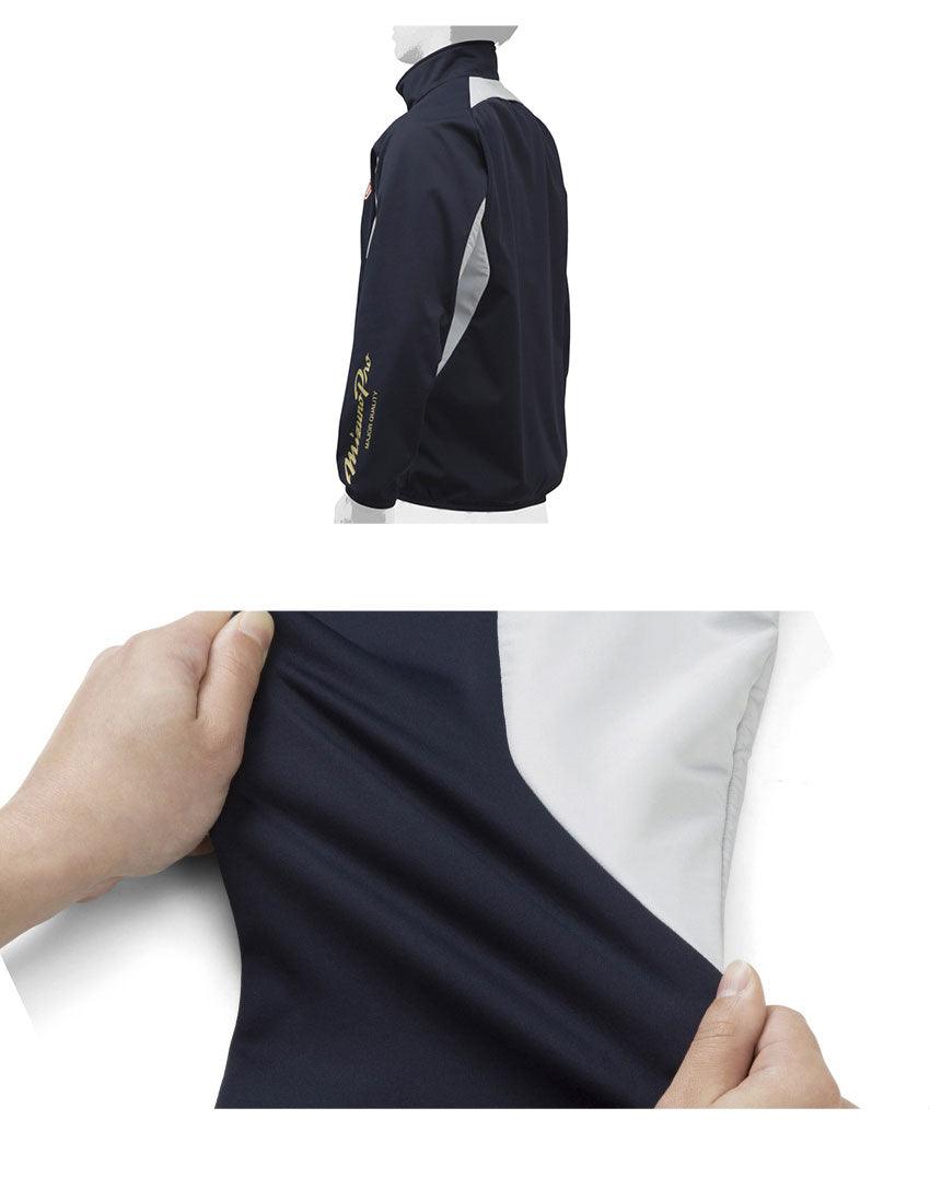 テックシールドジャケット 12JE8W02 スポーツウェア ネイビー 紺 ホワイト 白 ブラック 4カラー