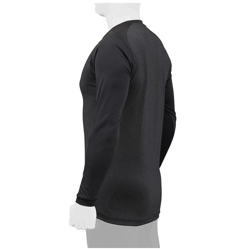 ドライエアロフローKUGEKI ICE(V-Coolネック/長袖) 12JA2P14 アンダーシャツ 2カラー