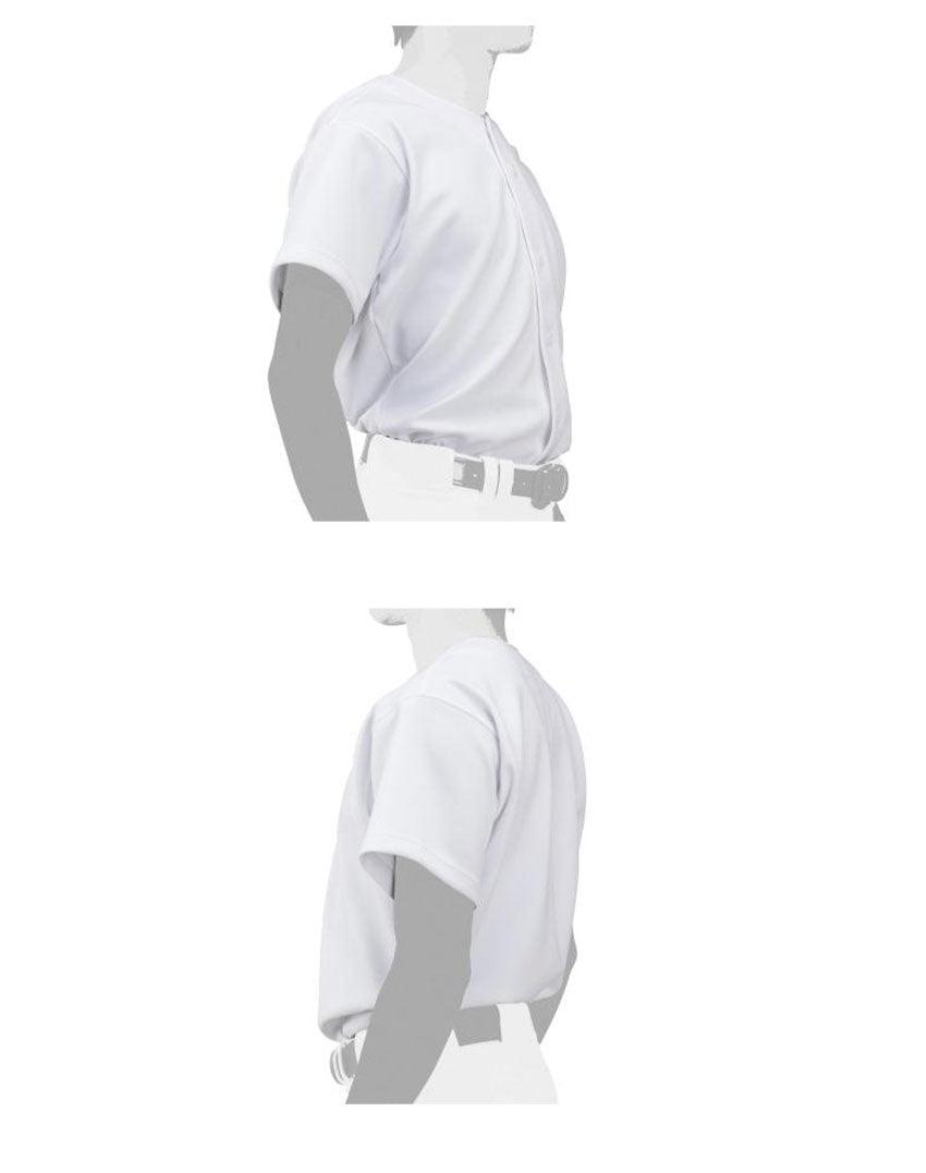 GACHIユニフォームシャツ 12JC2F60 スポーツウェア ホワイト 白 1カラー