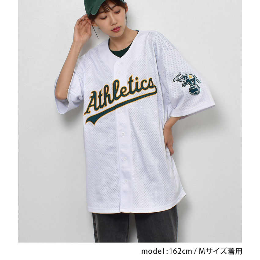 別注 MLB ベースボールシャツ ユニフォーム 6カラー 返品無料 当日出荷