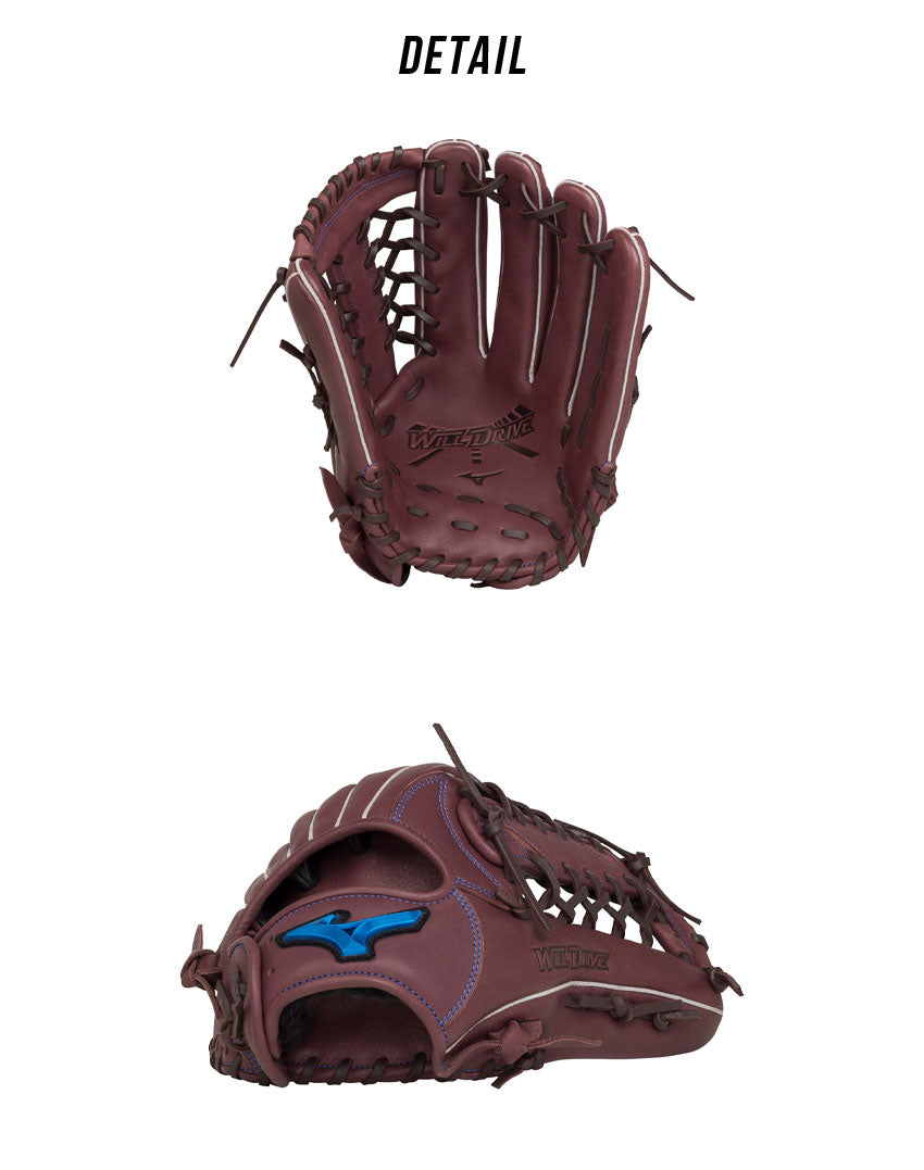 軟式用 ウィルドライブ ブルー 外野手用 1AJGR27907 グローブ 3カラー