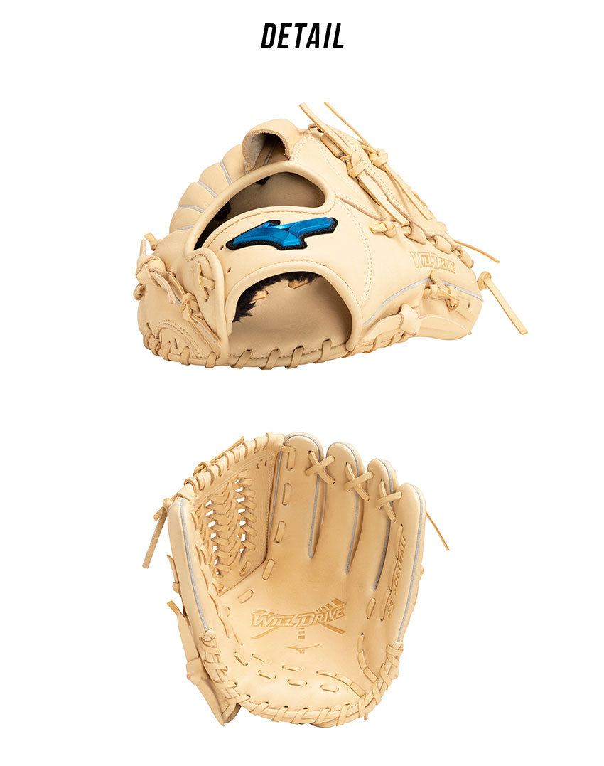 ソフトボール用ウィルドライブ ブルー 投手用 1AJGS29901 グローブ 2カラー