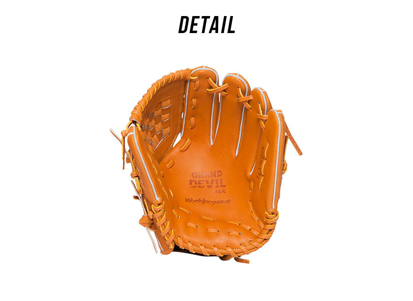 軟式用グランドデビル 桑田真澄モデル 投手・内野手兼用 WGN3GDMK グローブ 2カラー