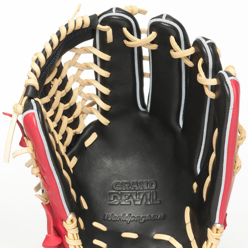 軟式グランドデビルカラー オールラウンド用 WGN3GD7 グローブ 2カラー
