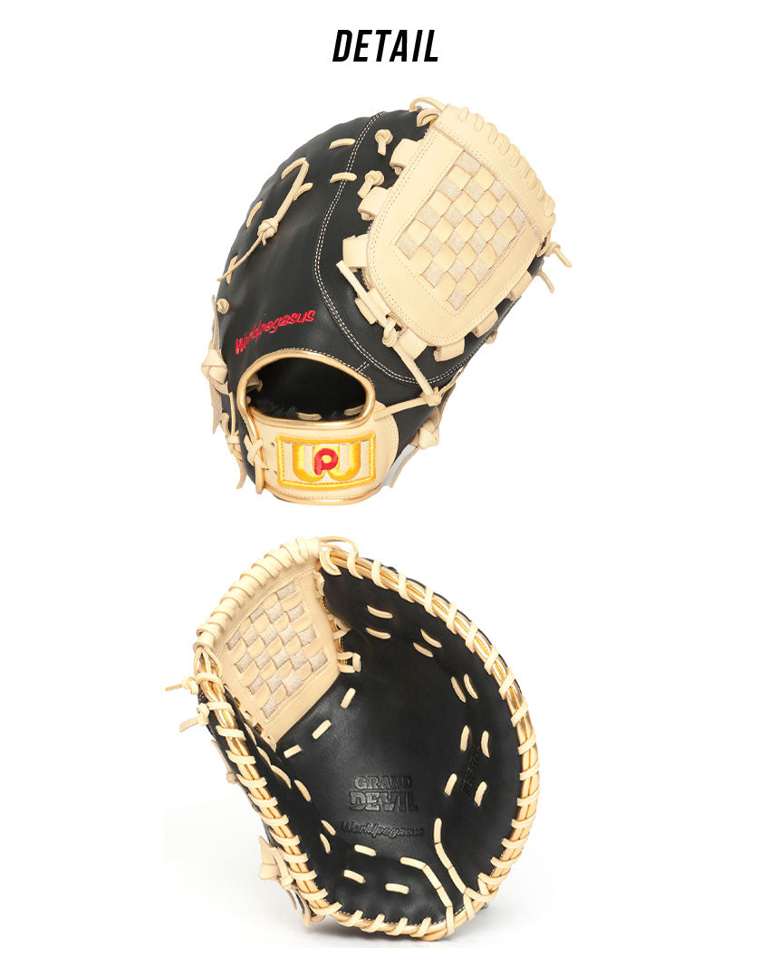 軟式グランドデビルカラー ファースト用 WGN3FGD3 グローブ 1カラー