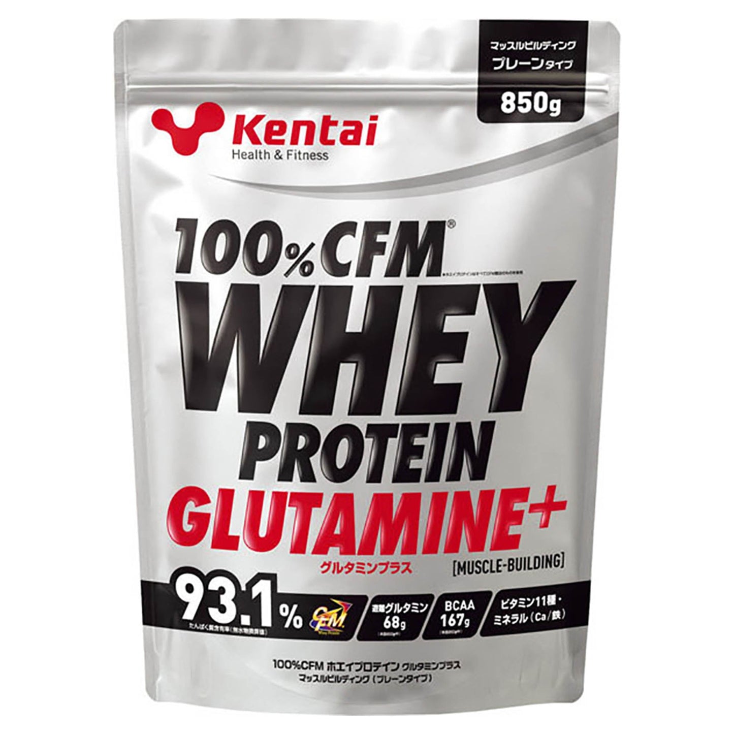 100%CFM ホエイプロテイン グルタミンプラス マッスルビルディング プレーンタイプ K0220 雑貨 1カラー