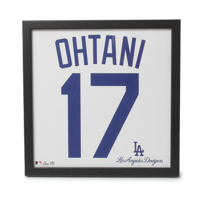 LOS ANGELES DODGERS SHOHEI OHTANI HIGHLAND MINT IMPACT JERSEY FRAME 21759991 インテリア 1カラー