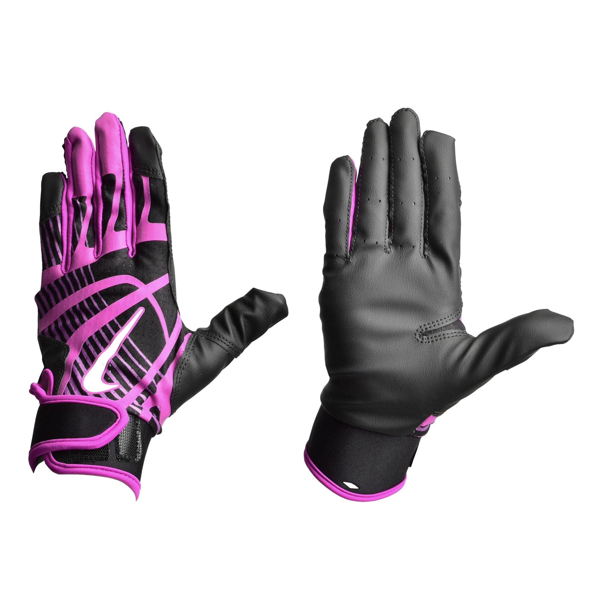 HYPERDIAMOND FDGE GLOVES N100.0135 バッティンググローブ ブラック 黒 パープル 1カラー