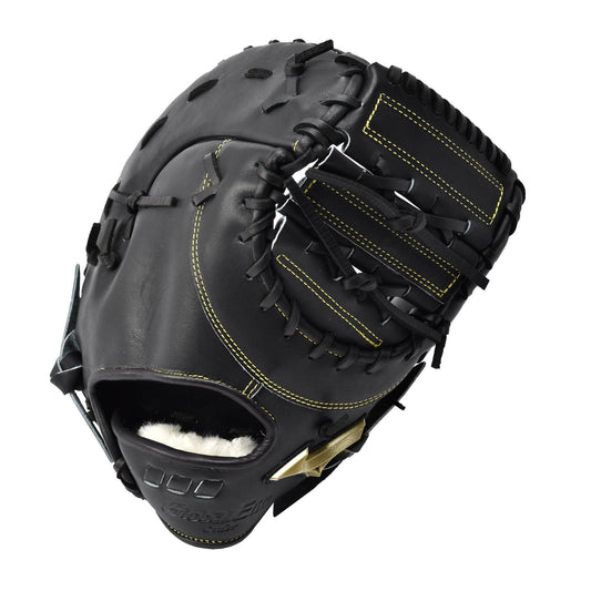 硬式用 グローバルエリート ファーストミット 2022年 山川穂高モデル 1AJFH87600 グローブ ブラック 黒 1カラー